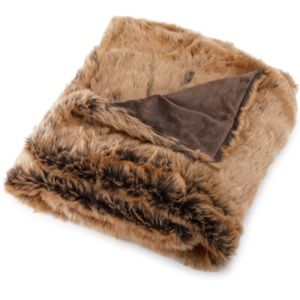 New Guillaume 50" x 60" Exotic Faux Fur Throw